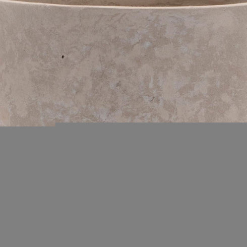 7" Beige Recycled Paper Urn Table Vase