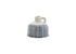 Set of Three Off White And Blue Clay Checkered Jug Vases