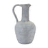 12" Gray Resin Round Pitcher Vase
