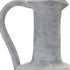 12" Gray Resin Round Pitcher Vase