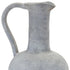 12" Gray Resin Round Pitcher Vase