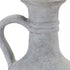 9" Gray Resin Round Pitcher Vase