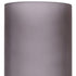 Set of Two Gray Glass Cylinder Table Vases