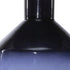 6" Blue Ombre Glass Round Table Vase