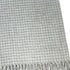50" X 67" Light Gray And Cream Cotton Blend Woven Plaid Throw Blanket with Fringe