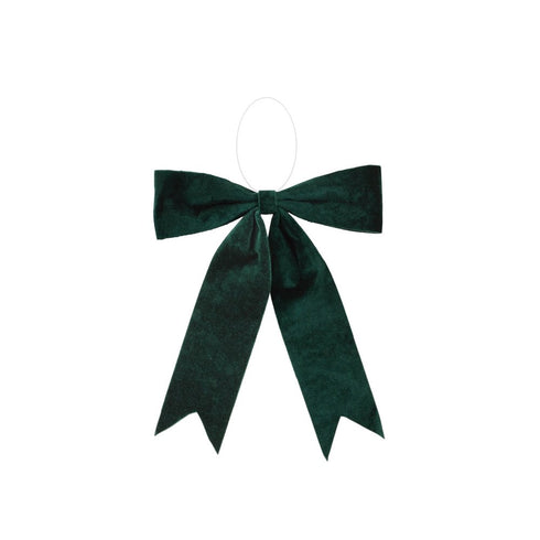 Set of Two Green Shatterproof Bows