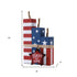 14" Red White And Blue Independence Day Tabletop Sign