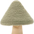 Set of Two Green And Gold Mushroom Tabletop Sculpture