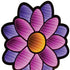 17" Purple Pink And Yellow Acrylic Flowers Tabletop Sign with LED