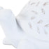 Set of Two White Polyresin Frog And Turtle Figurines