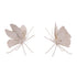 Set of Two Beige Polyresin Tabletop Sculpture