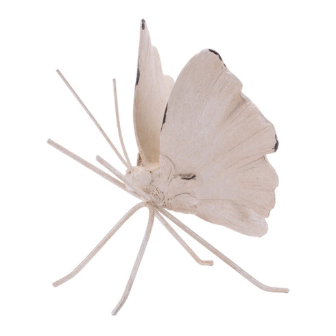 Set of Two Beige Polyresin Tabletop Sculpture