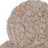 Set of Two Brown Polyresin Snail And Turtle Tabletop Sculptures