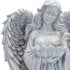 29" Gray Polyresin Angel Statue