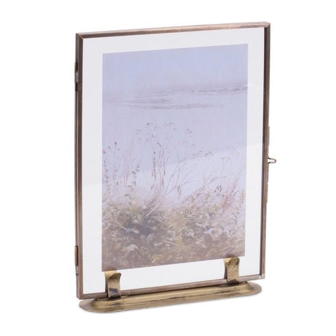 8" Gold Iron Tabletop Sign