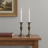 Set of Two White Unscented Candle Flameless Taper Candles