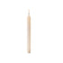 Set of Two Beige Flameless Taper Candles