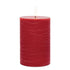 Set of Two Red Unscented Candle Flameless Pillar Candles