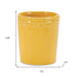 Set of Two Pink And Yellow Ceramic Rectangular Cachepots