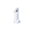 Set of Three White Polyresin Halloween Ghost Figurines