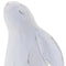 Set of Four White Resin Bunny Rabbit Figurines