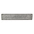 7" X 36" Gray Lake House Galvanized Metal Wall Decor