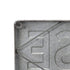 7" X 36" Gray Lake House Galvanized Metal Wall Decor