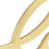 10" Gold Cast Iron Love Tabletop Sign