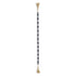 36" Dark Blue Wood Hand Painted Decorative Tassel