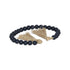 24" Dark Blue Wood Hand Painted Decorative Tassel