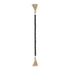 24" Dark Blue Wood Hand Painted Decorative Tassel