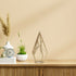 14" Gold Metal Open Geometric Tabletop Sculpture