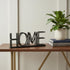 11" Black Metal Home Tabletop Sign
