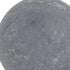 6" Silver Paper Mache Hand Painted Orb Decorative Orb
