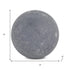6" Silver Paper Mache Hand Painted Orb Decorative Orb