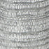 10" Gray Galvanized Metal Geometric Patterned Jug Vase