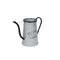 10" Black And Gray Galvanized Metal Flowers And Garden Decorative Watering Can