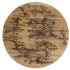 18" X 18" Black And Brown Wood Hanging Wall Decor