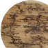 18" X 18" Black And Brown Wood Hanging Wall Decor