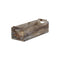 Brown Wood 200 Ounce Rectangular Distressed Planter Box