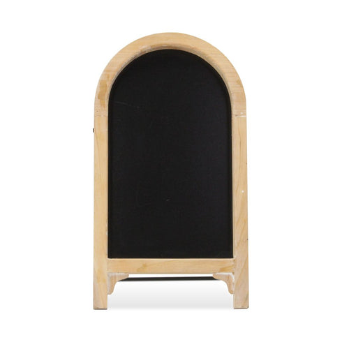 16" Natural Wood Tabletop Easel Chalk Board