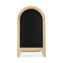 16" Natural Wood Tabletop Easel Chalk Board