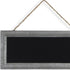 10" X 22" Gray Metal Hanging Chalkboard