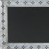 10" X 14" Gray Floral Metal Hanging Chalkboard