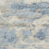 10' X 14' Blue Silver And Gold Abstract Washable Area Rug With UV Protection
