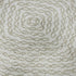 9' X 12' Linen And Ivory Geometric Washable Area Rug With UV Protection