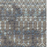 9' X 12' Burnished Brown And Blue Tribal Washable Area Rug With UV Protection
