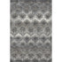 9' X 12' Graphite Ivory And Beige Abstract Distressed Washable Area Rug With UV Protection