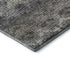 9' X 12' Graphite Ivory And Beige Abstract Distressed Washable Area Rug With UV Protection