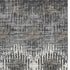 9' X 12' Graphite Ivory And Beige Abstract Distressed Washable Area Rug With UV Protection